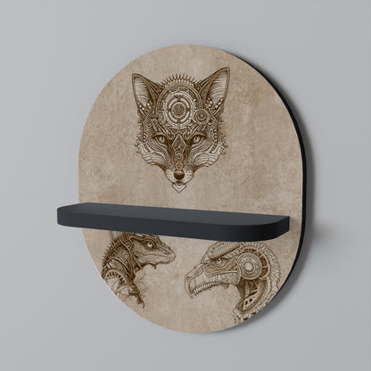 STEAMPUNK TRIO Διακοσμητικό Ράφι Art Shelf