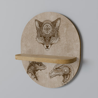 STEAMPUNK TRIO Διακοσμητικό Ράφι Art Shelf