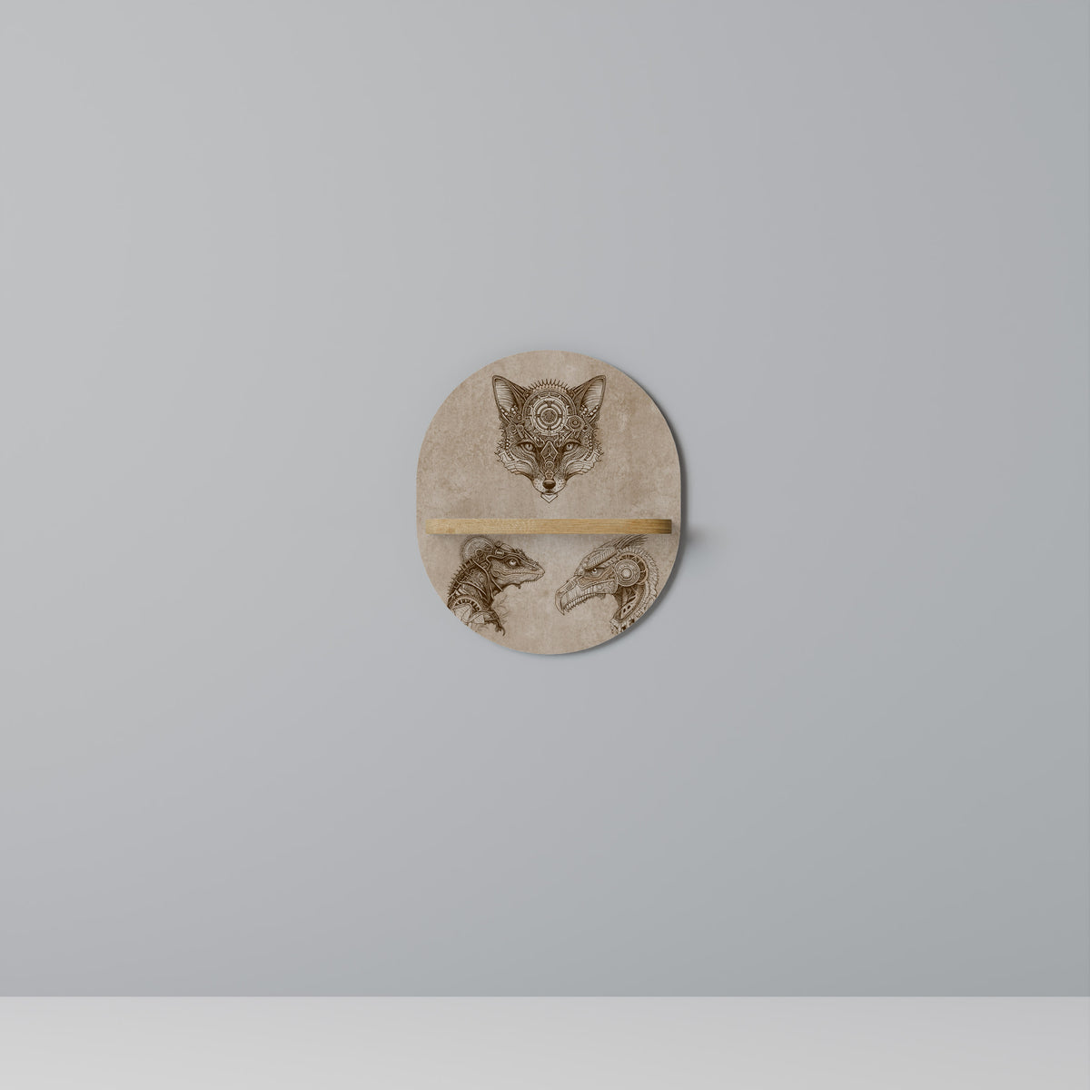 STEAMPUNK TRIO Διακοσμητικό Ράφι Art Shelf