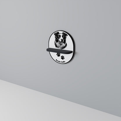 BORDER COLLIE Διακοσμητικό Ράφι Art Shelf