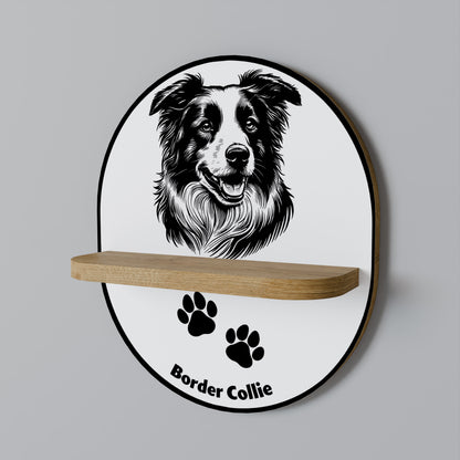 BORDER COLLIE Διακοσμητικό Ράφι Art Shelf