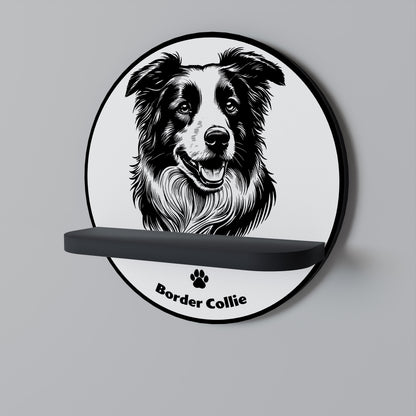 BORDER COLLIE Διακοσμητικό Ράφι Art Shelf