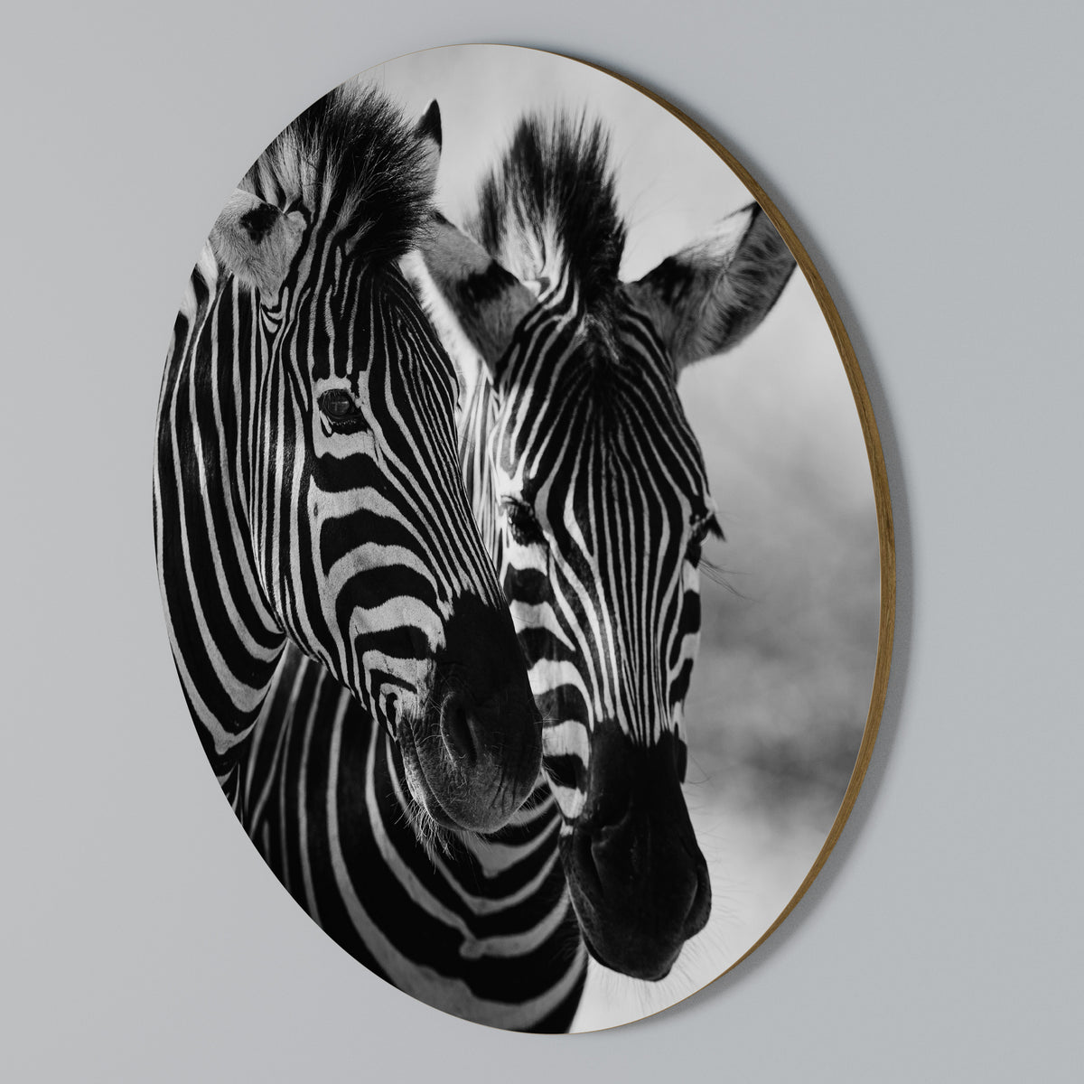 STRIPED SYMPHONY Στρογγυλός πίνακας ζωγραφικής