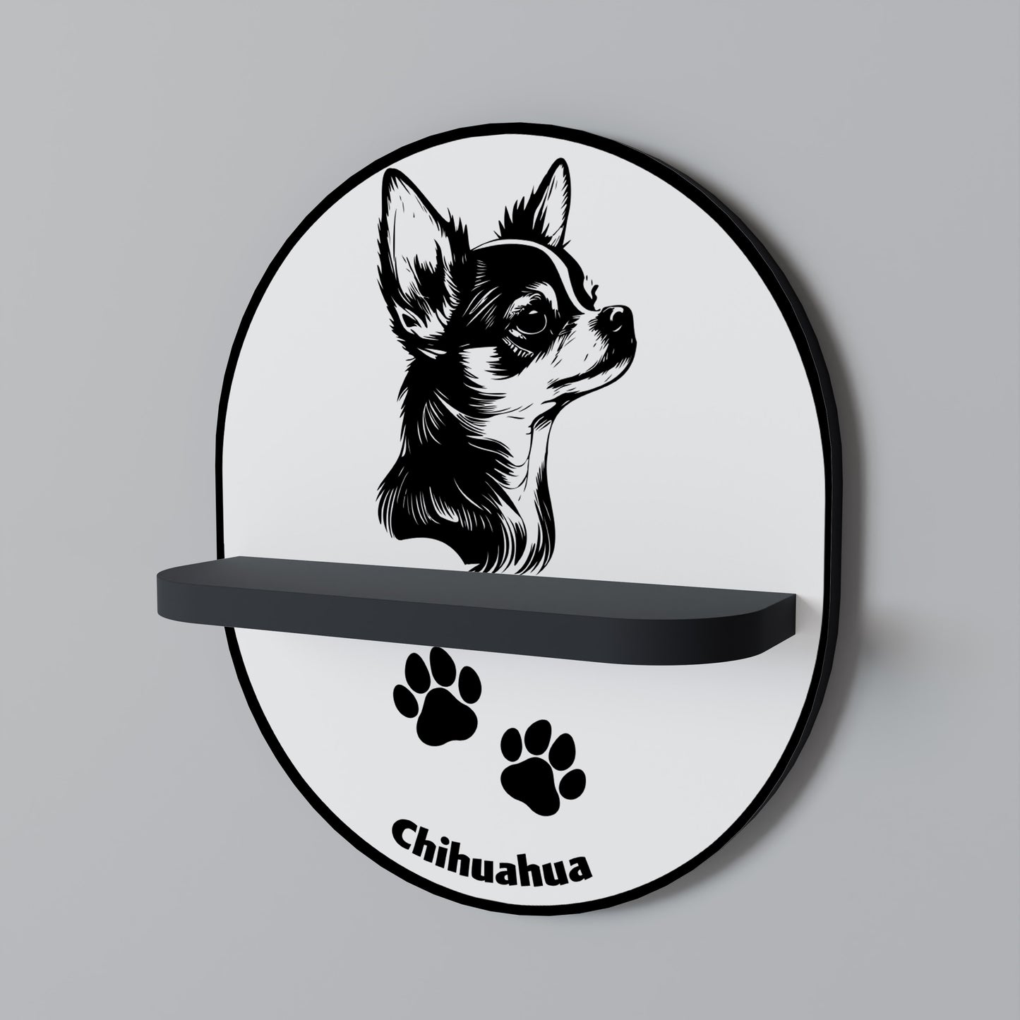 CHIHUAHUA DOG Διακοσμητικό Ράφι Art Shelf