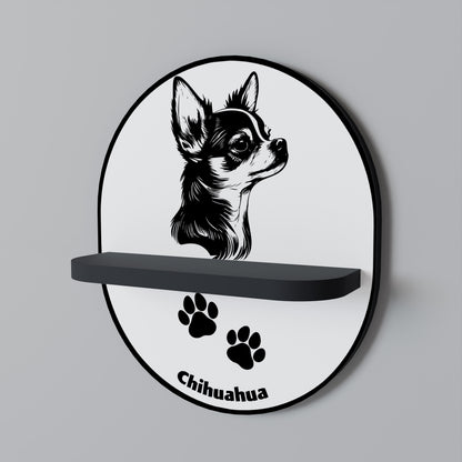 CHIHUAHUA DOG Διακοσμητικό Ράφι Art Shelf
