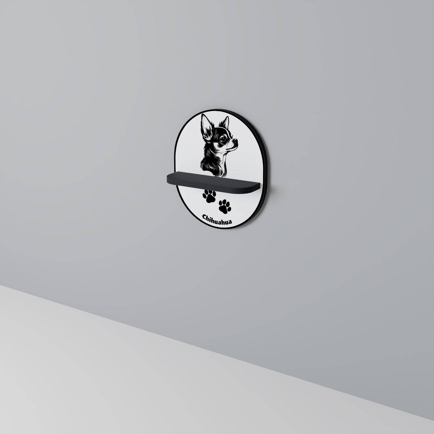 CHIHUAHUA DOG Διακοσμητικό Ράφι Art Shelf