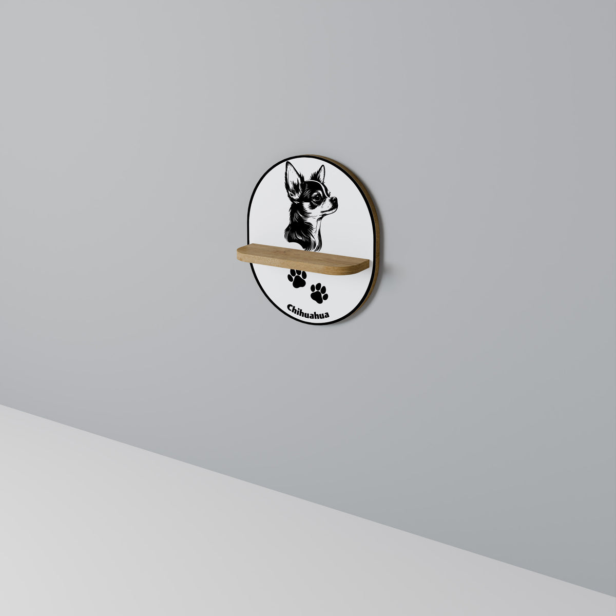 CHIHUAHUA DOG Διακοσμητικό Ράφι Art Shelf
