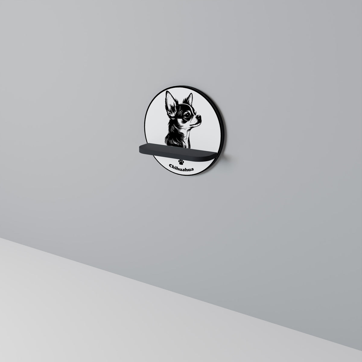 CHIHUAHUA DOG Διακοσμητικό Ράφι Art Shelf