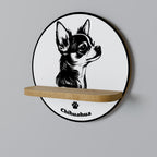 CHIHUAHUA DOG Διακοσμητικό Ράφι Art Shelf
