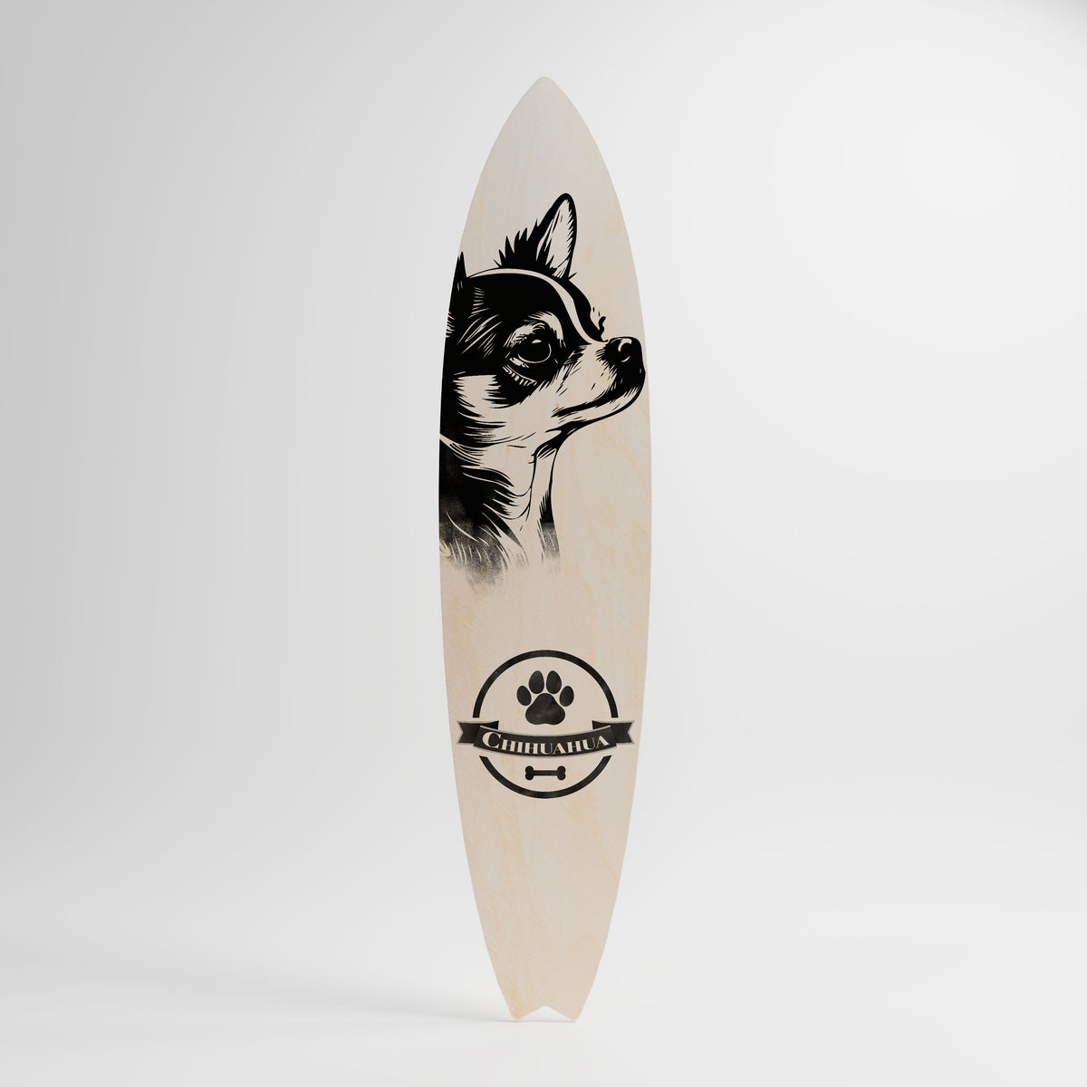 CHIHUAHUA DOG Διακοσμητική σανίδα Surf
