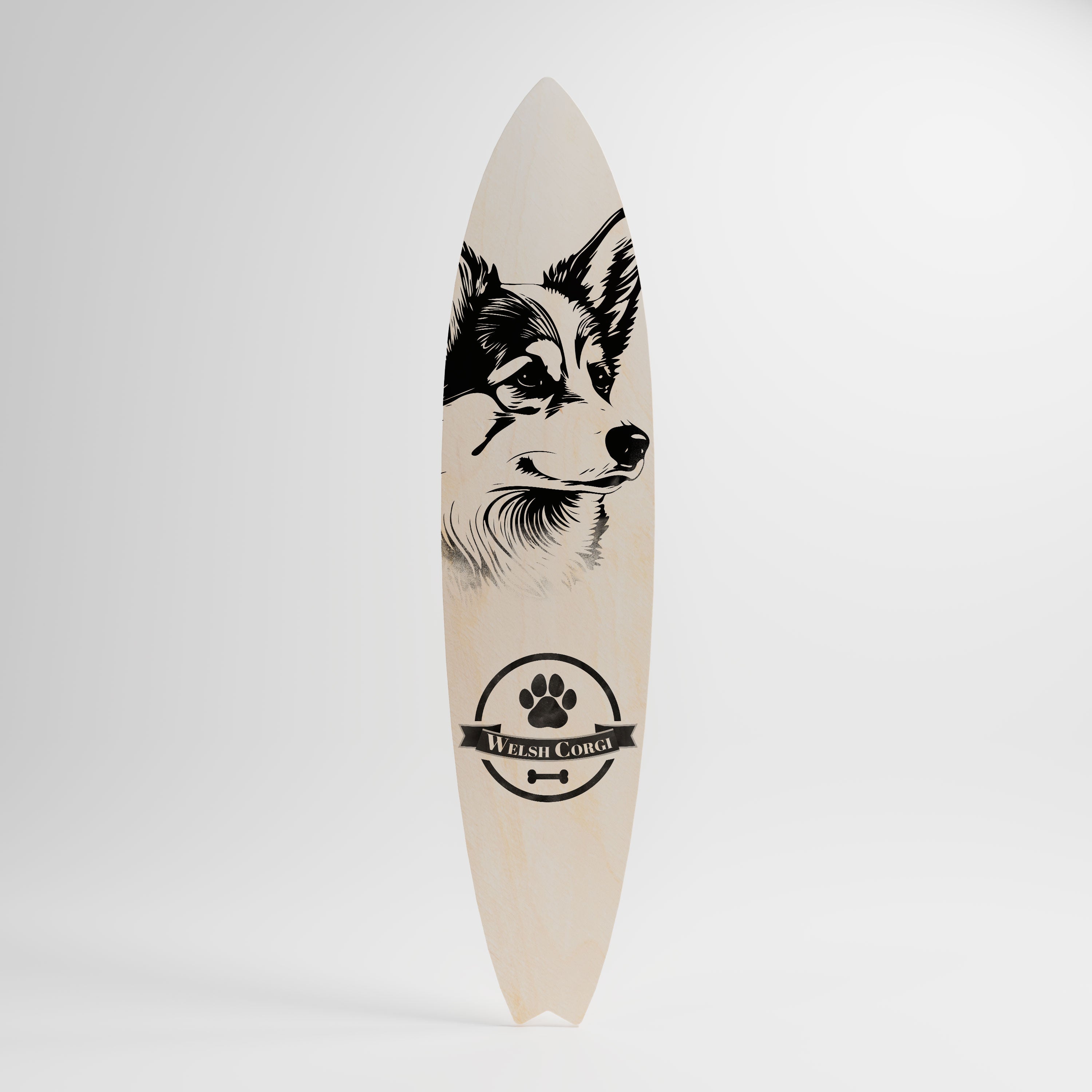 WELSH CORGI PEMBROKE Διακοσμητική σανίδα Surf