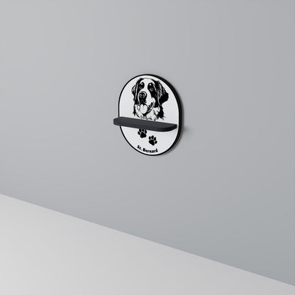 SAINT BERNARD Διακοσμητικό Ράφι Art Shelf
