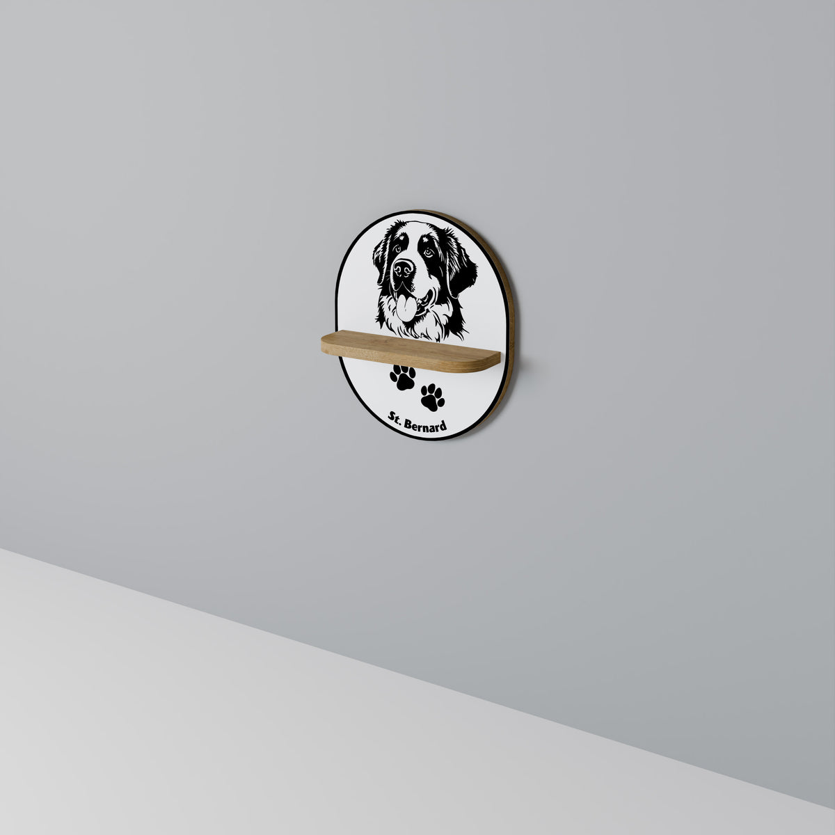 SAINT BERNARD Διακοσμητικό Ράφι Art Shelf