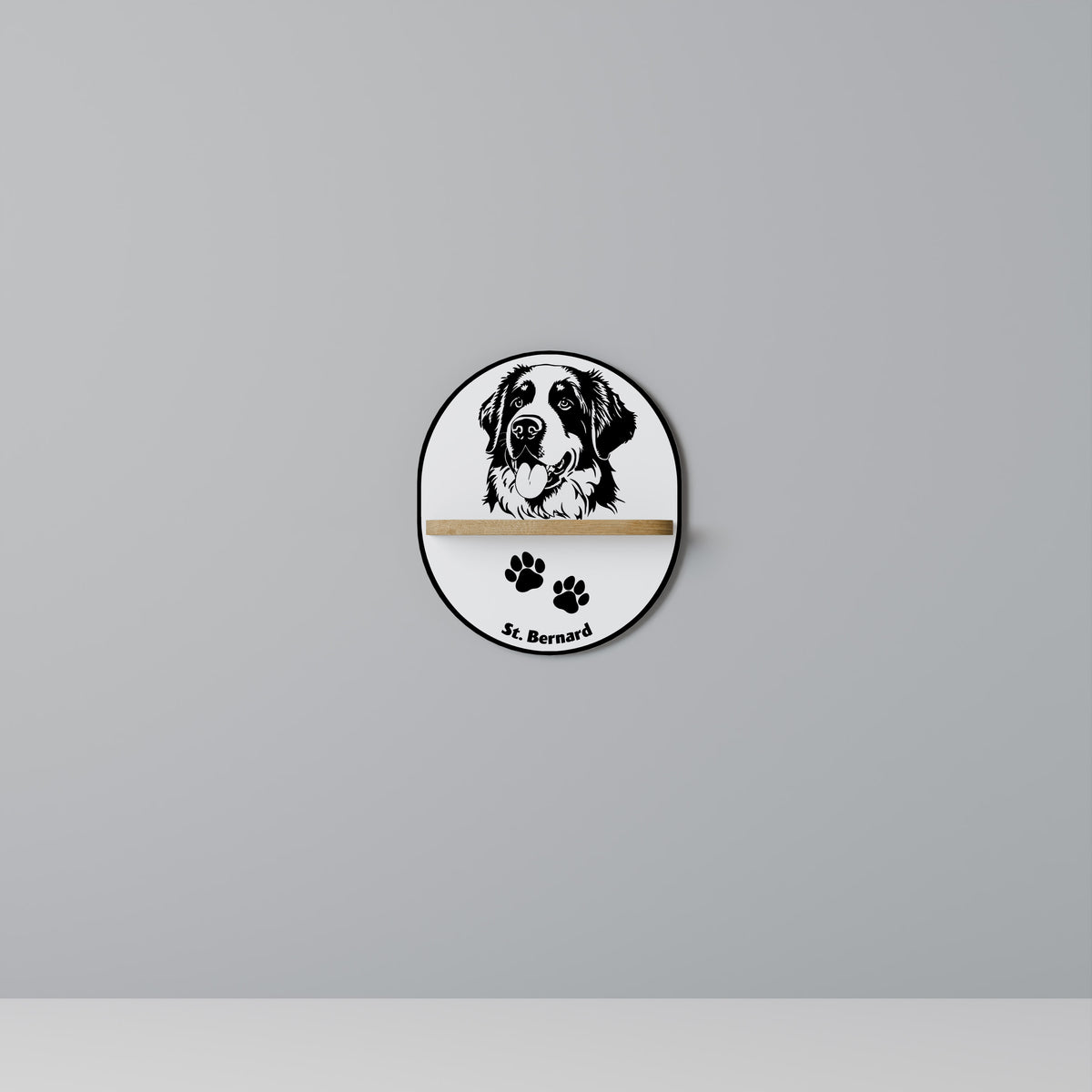 SAINT BERNARD Διακοσμητικό Ράφι Art Shelf