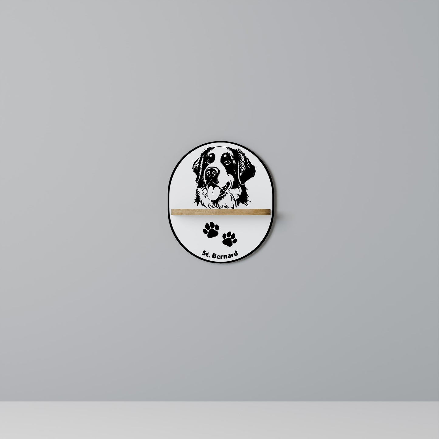 SAINT BERNARD Διακοσμητικό Ράφι Art Shelf