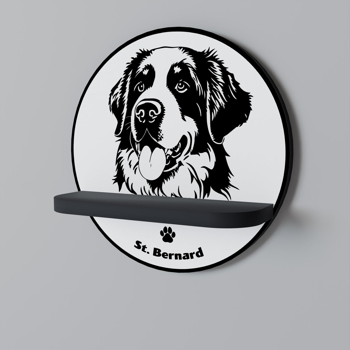 SAINT BERNARD Διακοσμητικό Ράφι Art Shelf