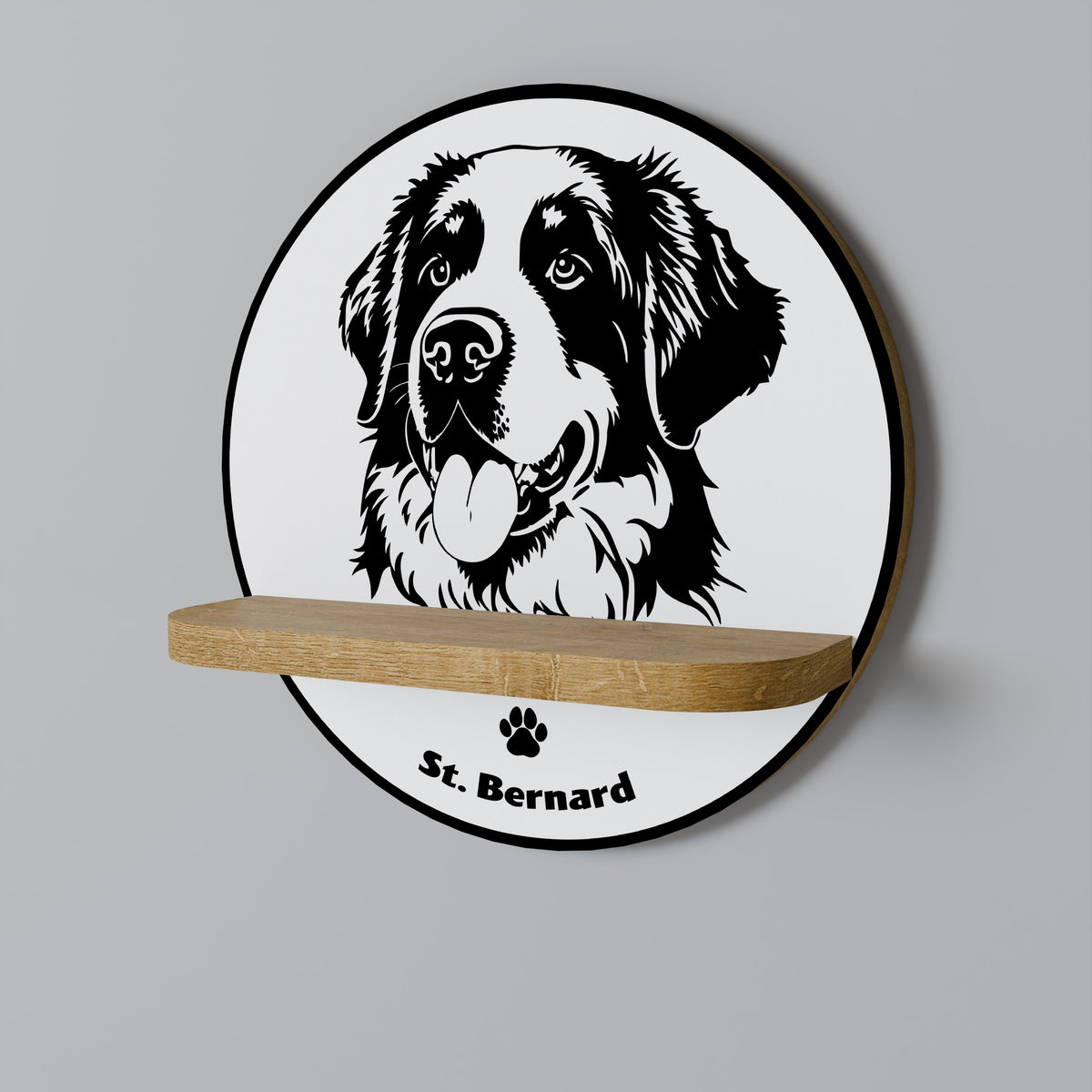 SAINT BERNARD Διακοσμητικό Ράφι Art Shelf