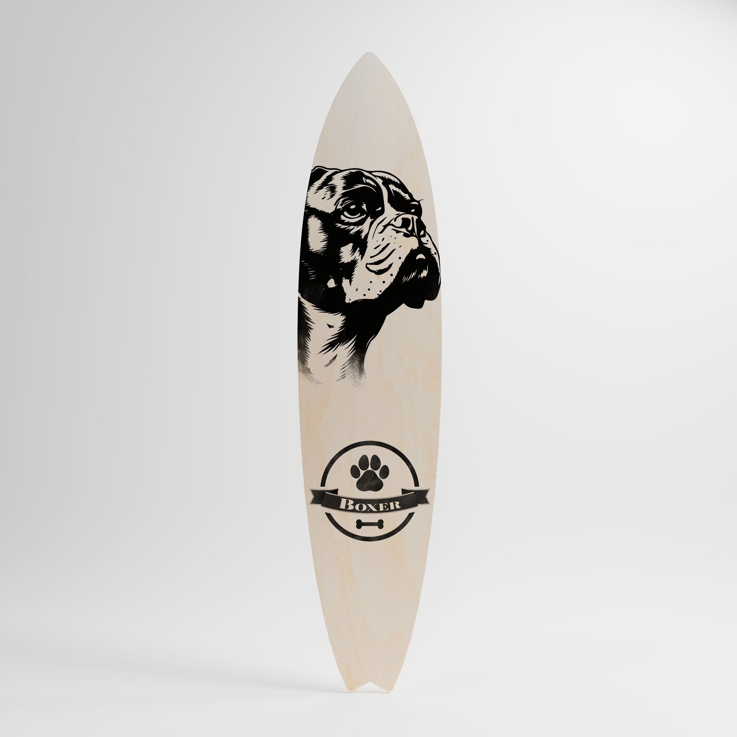 BOXER DOG Διακοσμητική σανίδα Surf