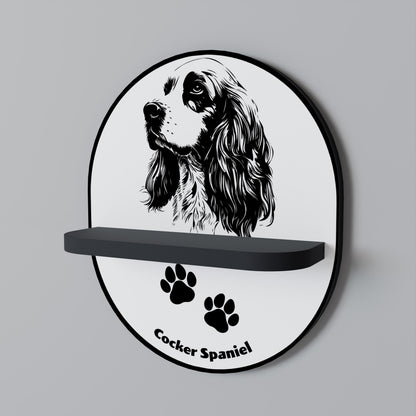 ENGLISH COCKER SPANIEL Διακοσμητικό Ράφι Art Shelf