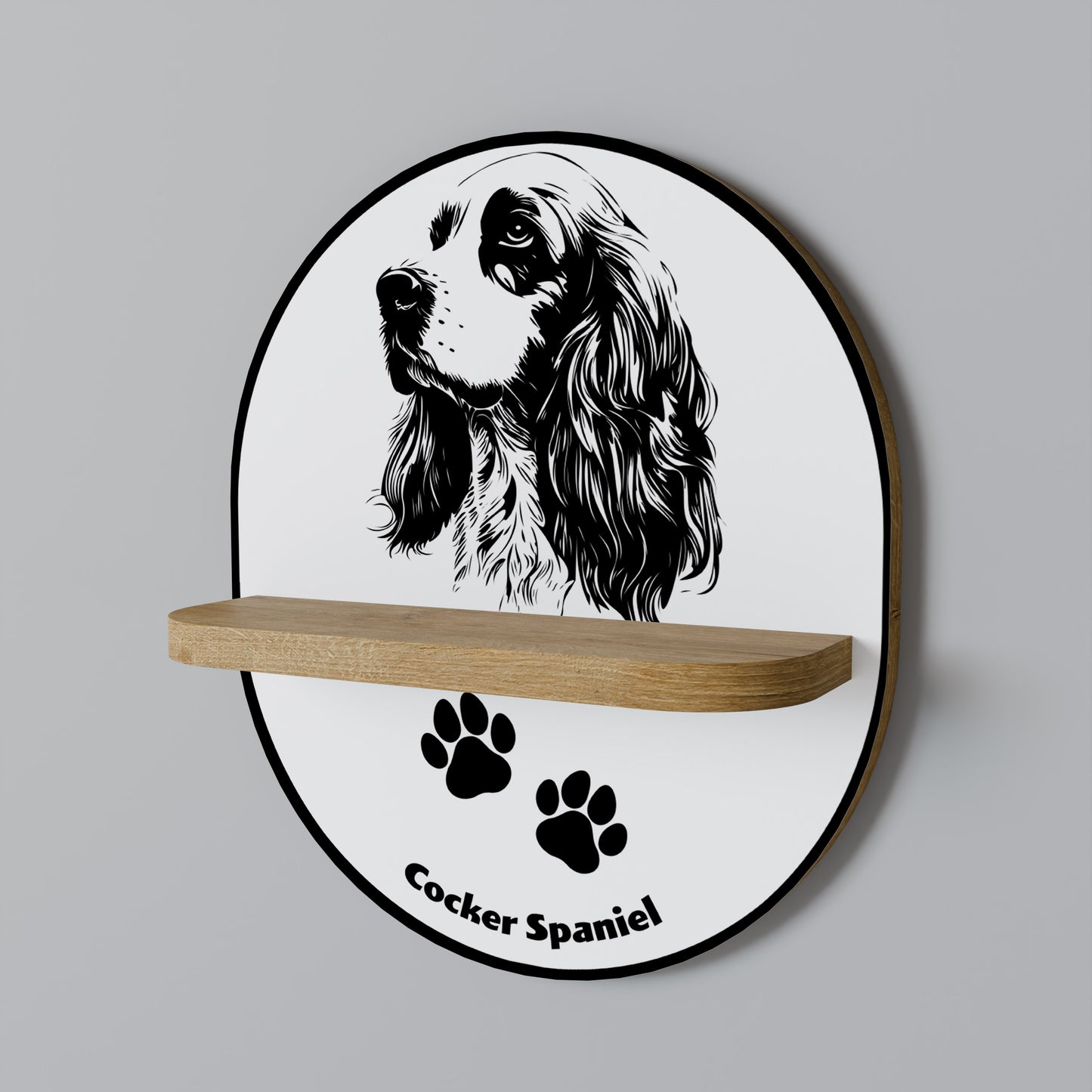 ENGLISH COCKER SPANIEL Διακοσμητικό Ράφι Art Shelf
