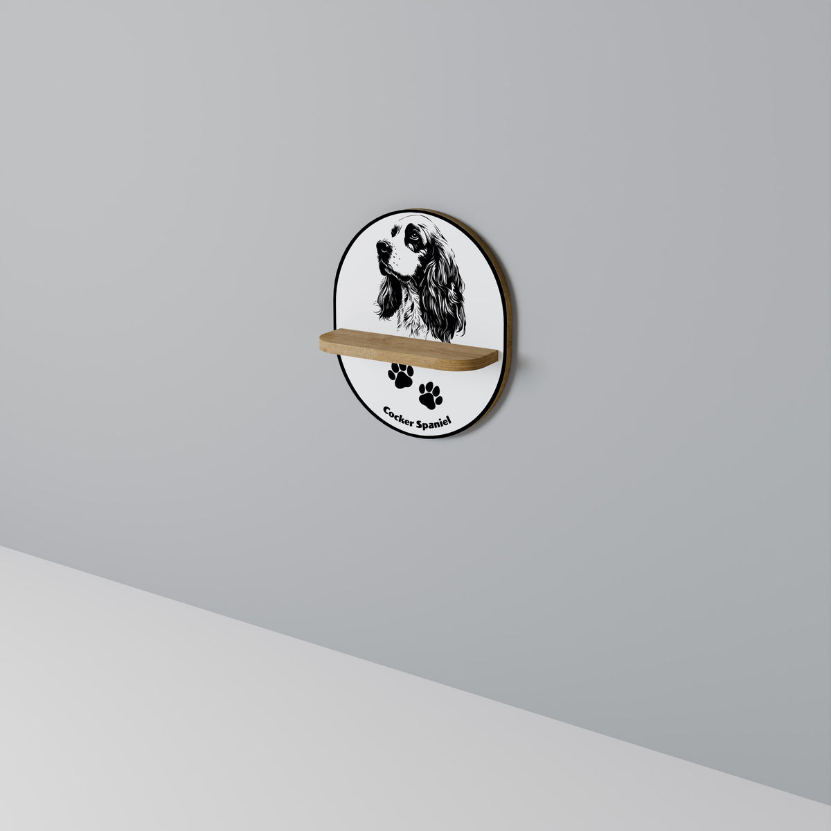 ENGLISH COCKER SPANIEL Διακοσμητικό Ράφι Art Shelf