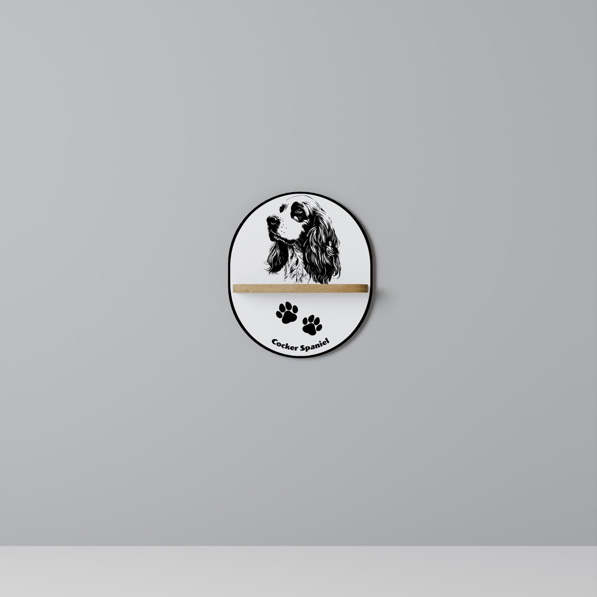 ENGLISH COCKER SPANIEL Διακοσμητικό Ράφι Art Shelf