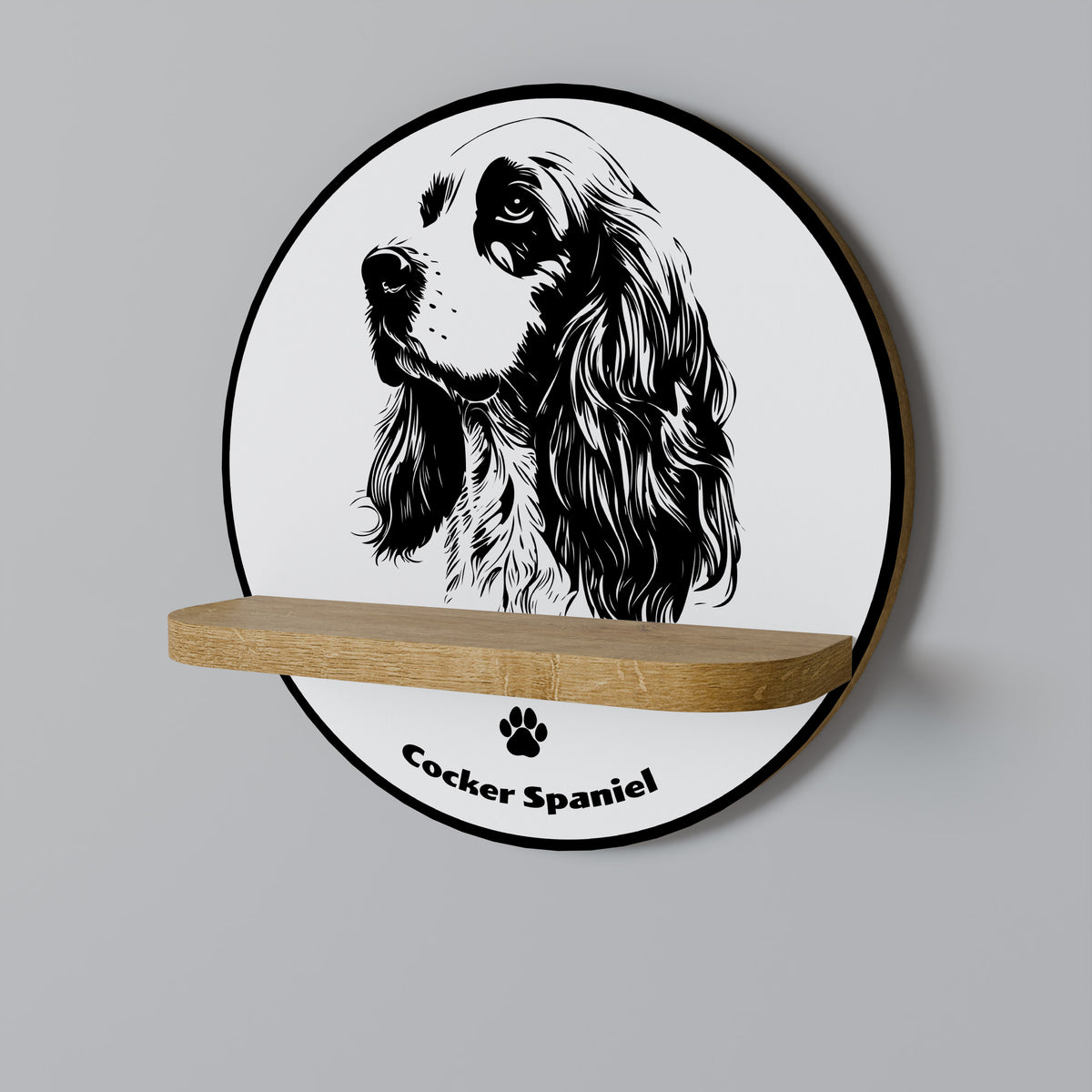 ENGLISH COCKER SPANIEL Διακοσμητικό Ράφι Art Shelf
