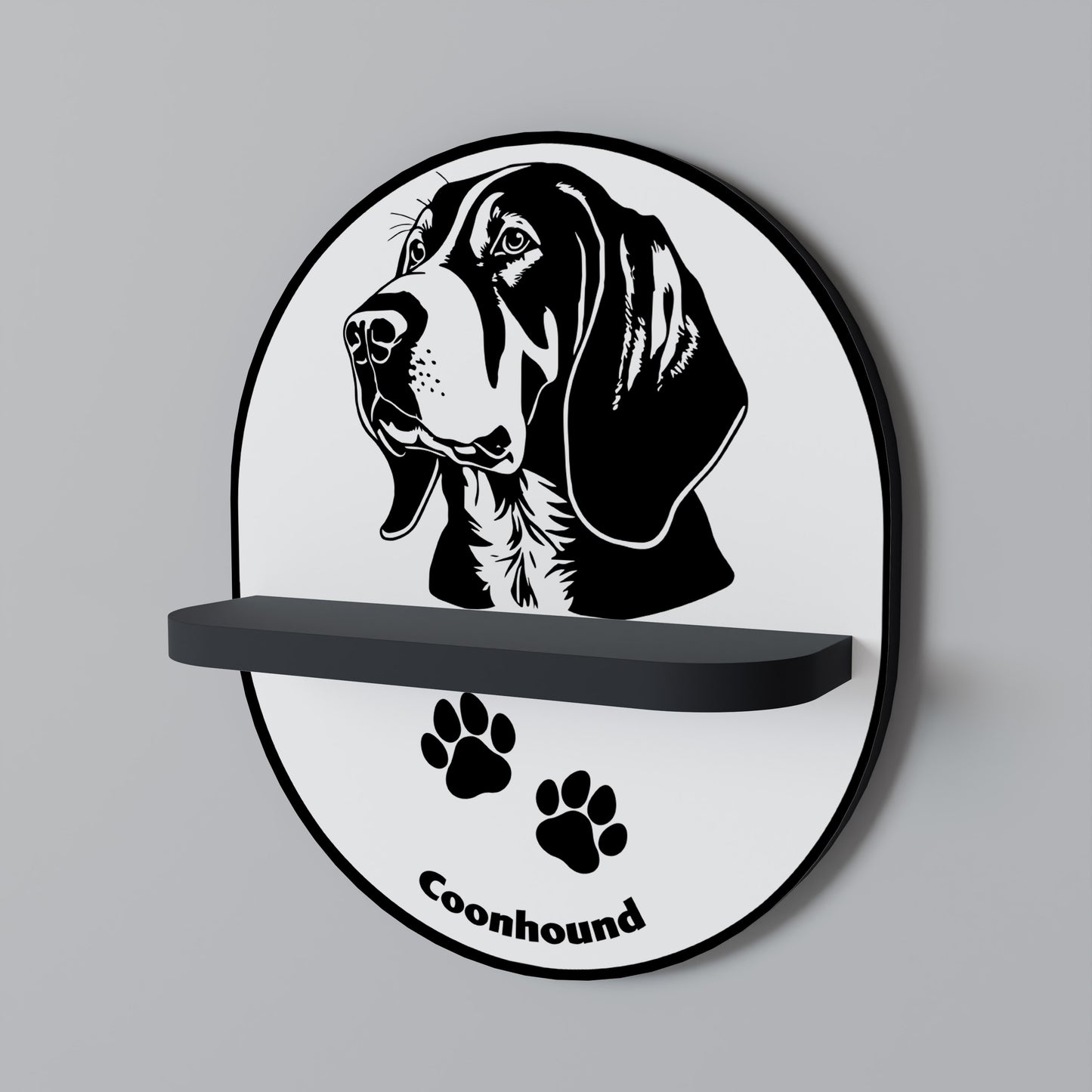COONHOUND DOG Διακοσμητικό Ράφι Art Shelf