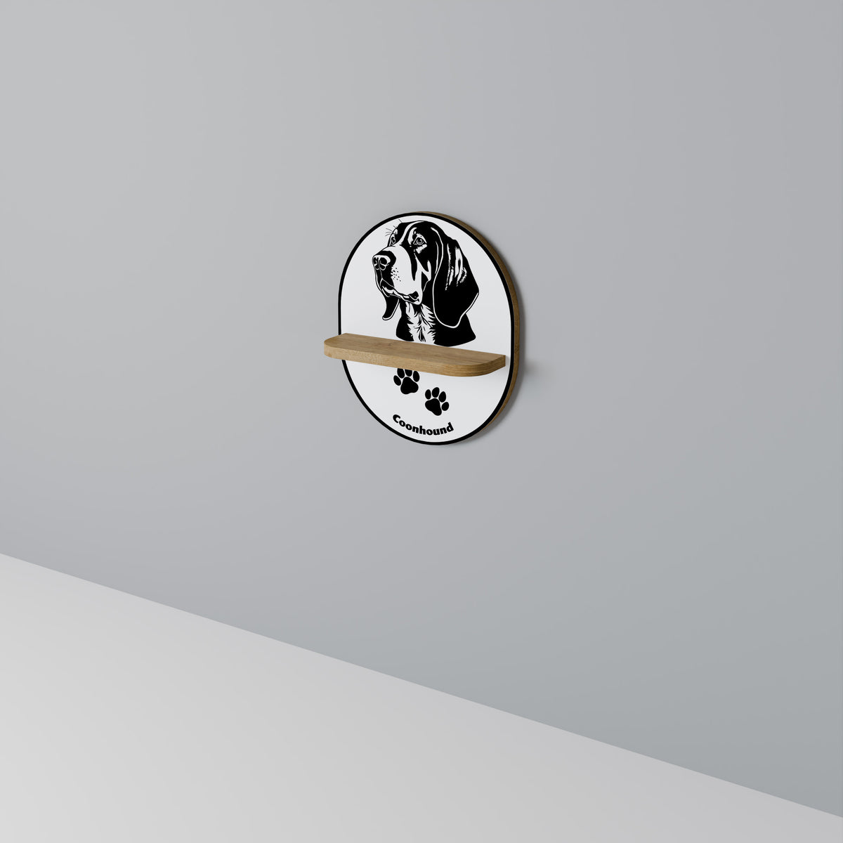 COONHOUND DOG Διακοσμητικό Ράφι Art Shelf