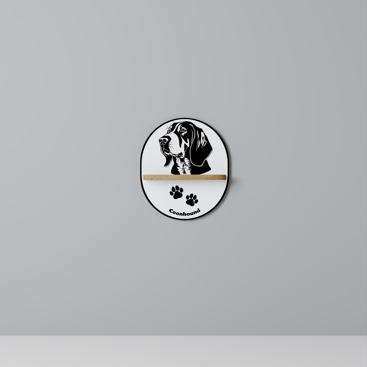 COONHOUND DOG Διακοσμητικό Ράφι Art Shelf