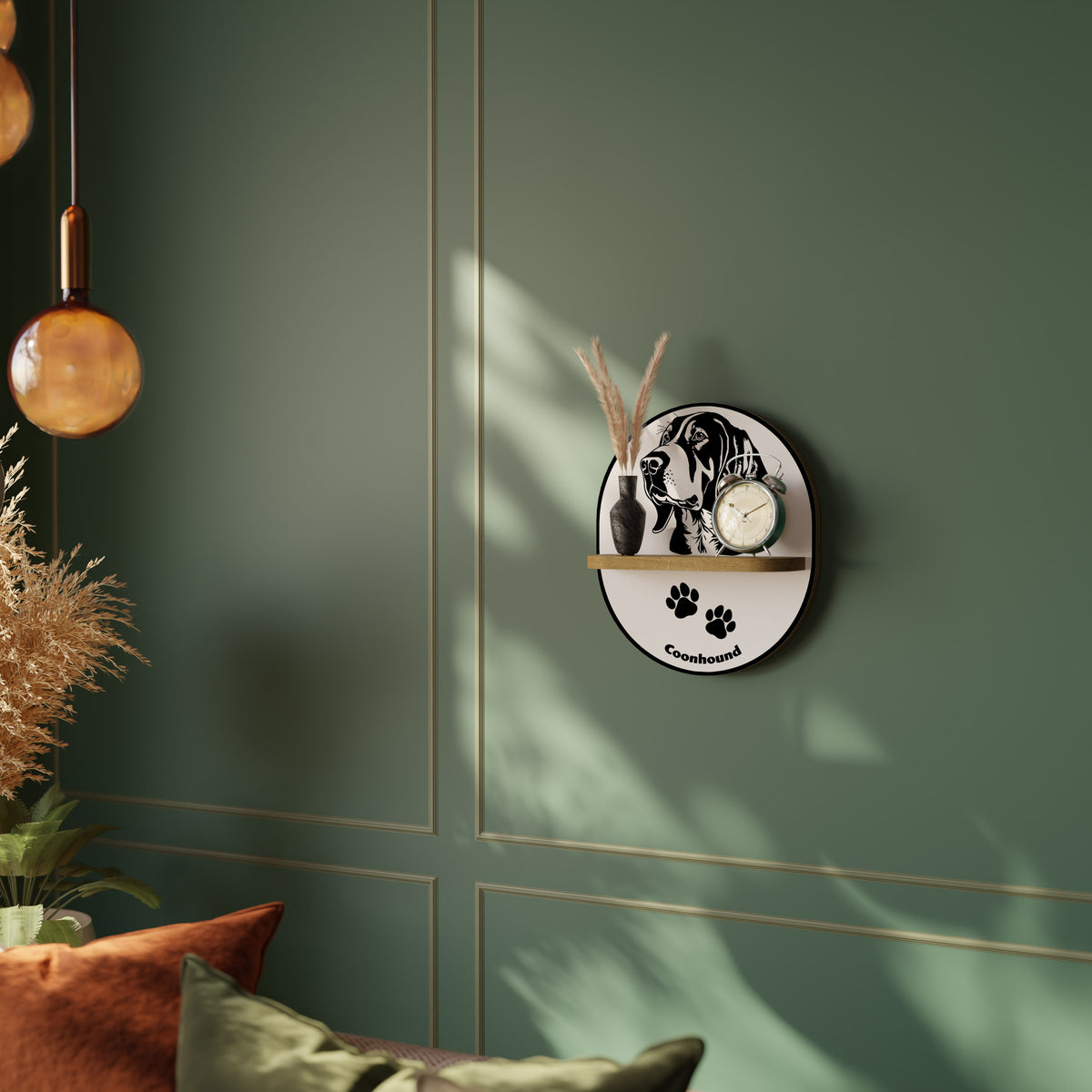 COONHOUND DOG Διακοσμητικό Ράφι Art Shelf