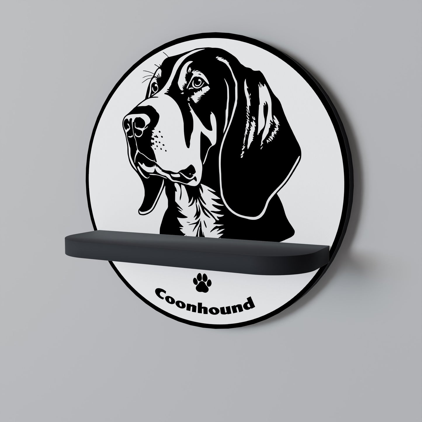 COONHOUND DOG Διακοσμητικό Ράφι Art Shelf