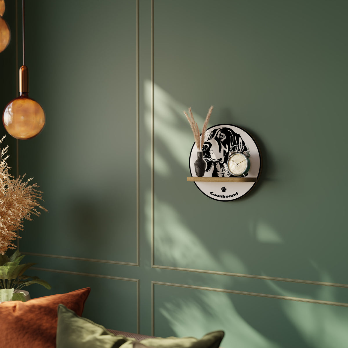 COONHOUND DOG Διακοσμητικό Ράφι Art Shelf
