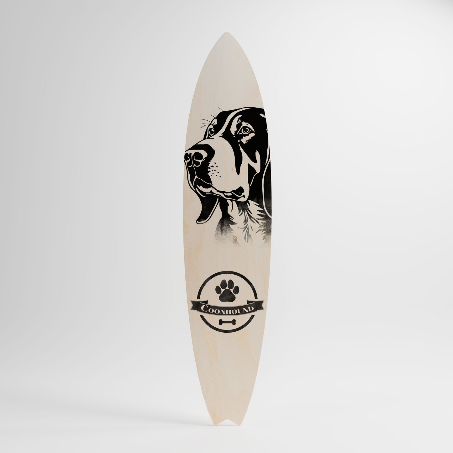 COONHOUND DOG Διακοσμητική σανίδα Surf