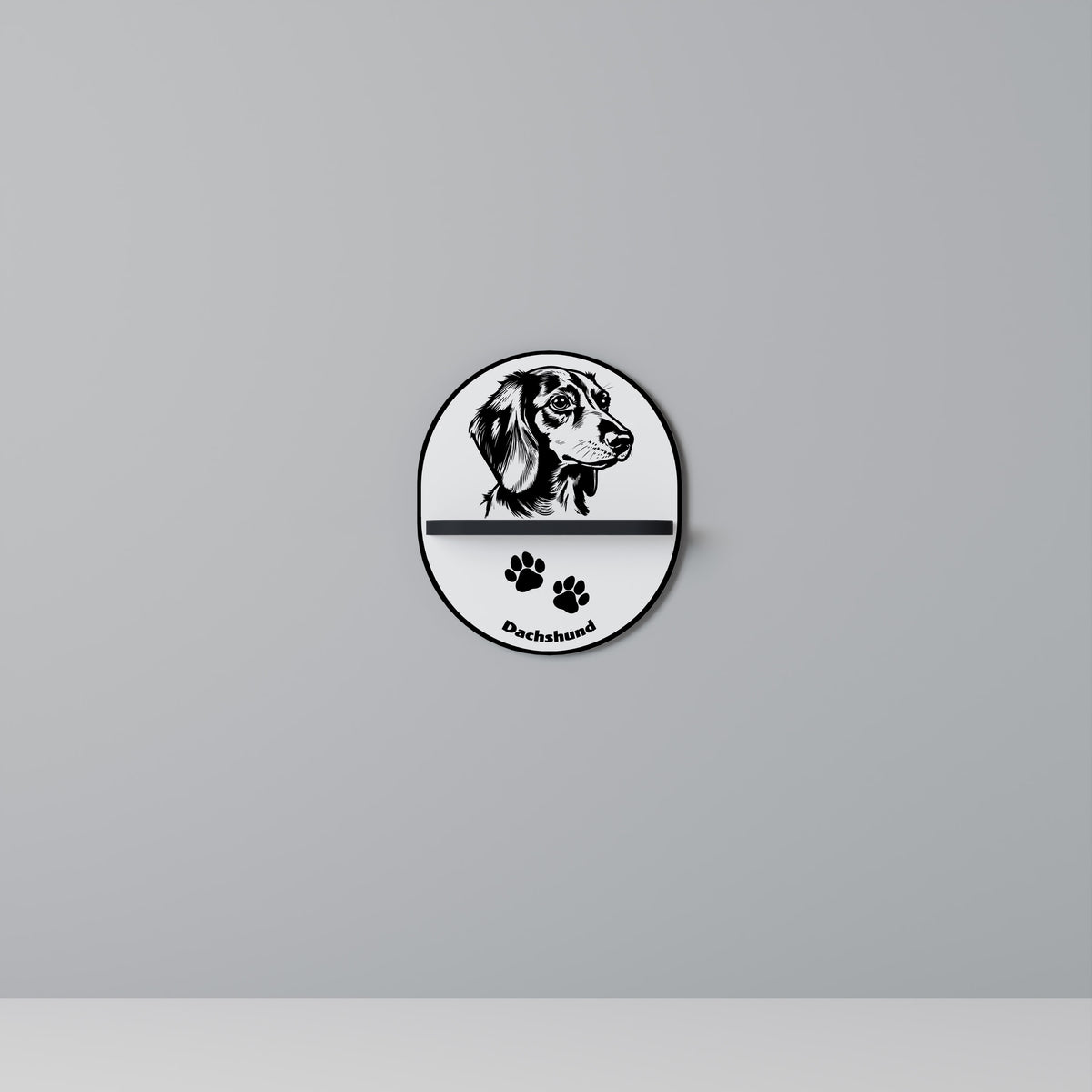 DACHSHUND DOG Διακοσμητικό Ράφι Art Shelf