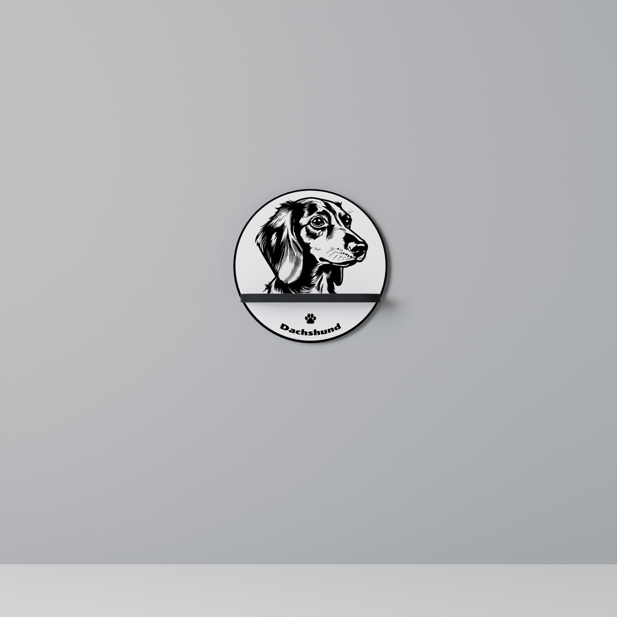 DACHSHUND DOG Διακοσμητικό Ράφι Art Shelf