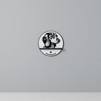 DACHSHUND DOG Art Shelf