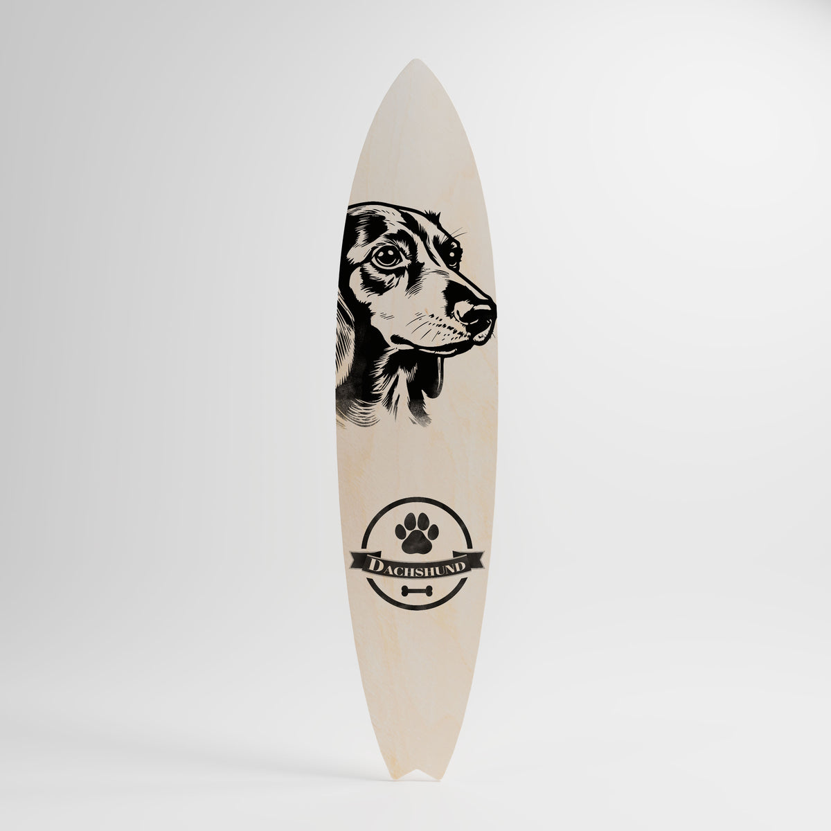 DACHSHUND DOG Διακοσμητική σανίδα Surf