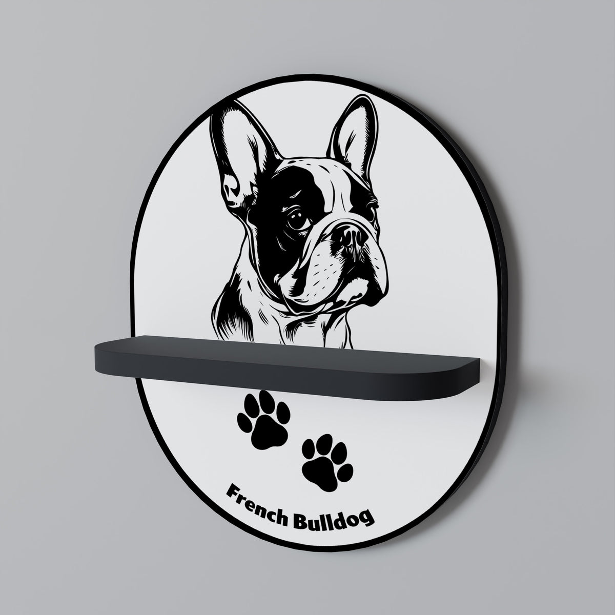 FRENCH BULLDOG Διακοσμητικό Ράφι Art Shelf