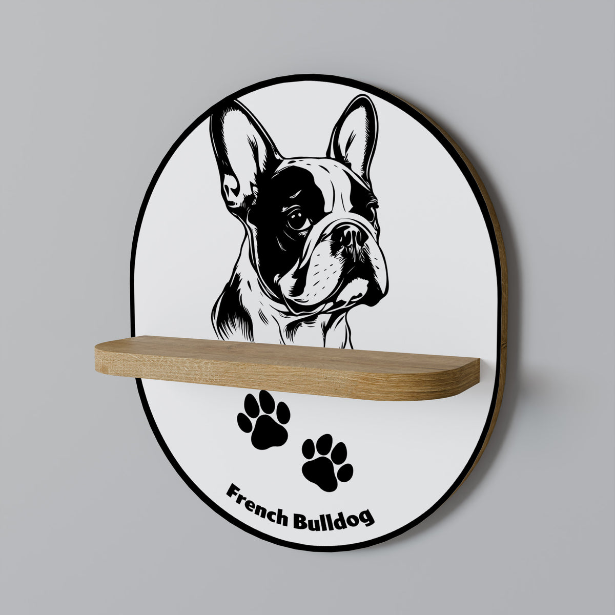FRENCH BULLDOG Διακοσμητικό Ράφι Art Shelf