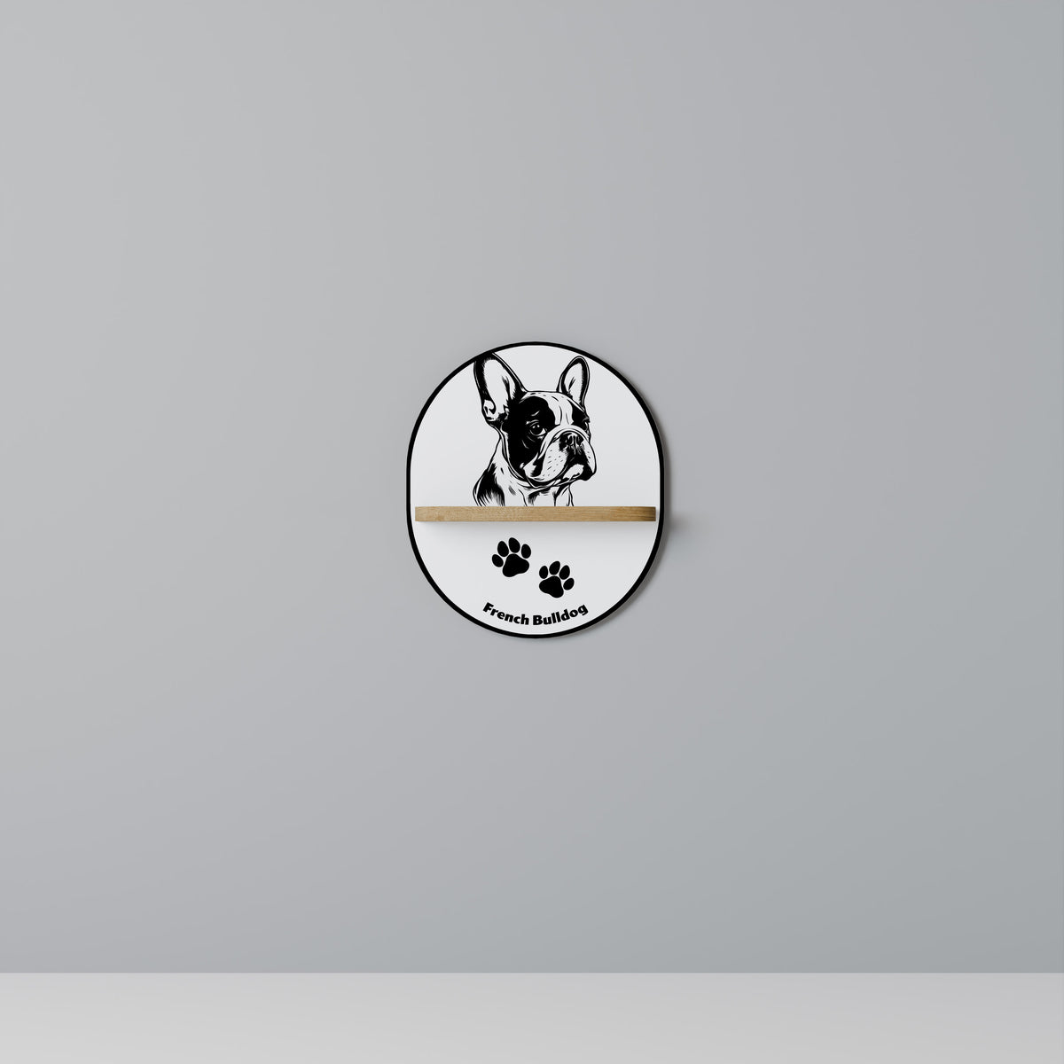 FRENCH BULLDOG Διακοσμητικό Ράφι Art Shelf