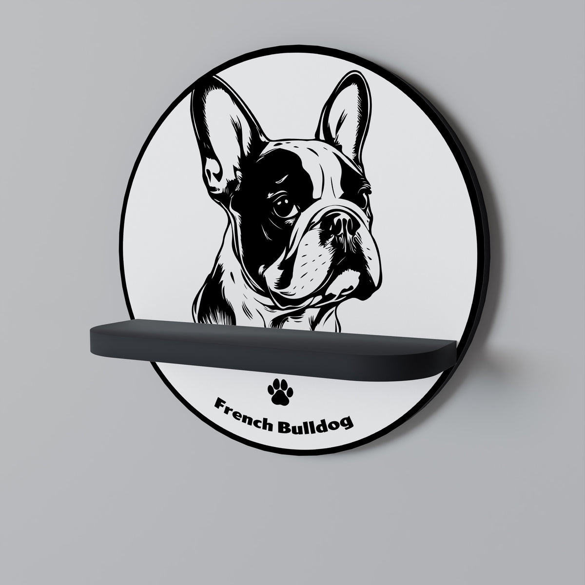 FRENCH BULLDOG Διακοσμητικό Ράφι Art Shelf