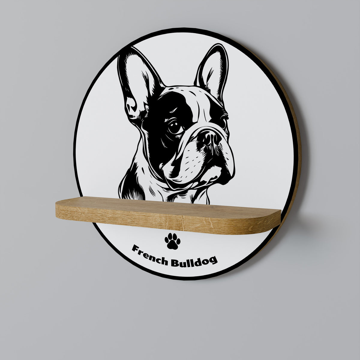 FRENCH BULLDOG Διακοσμητικό Ράφι Art Shelf
