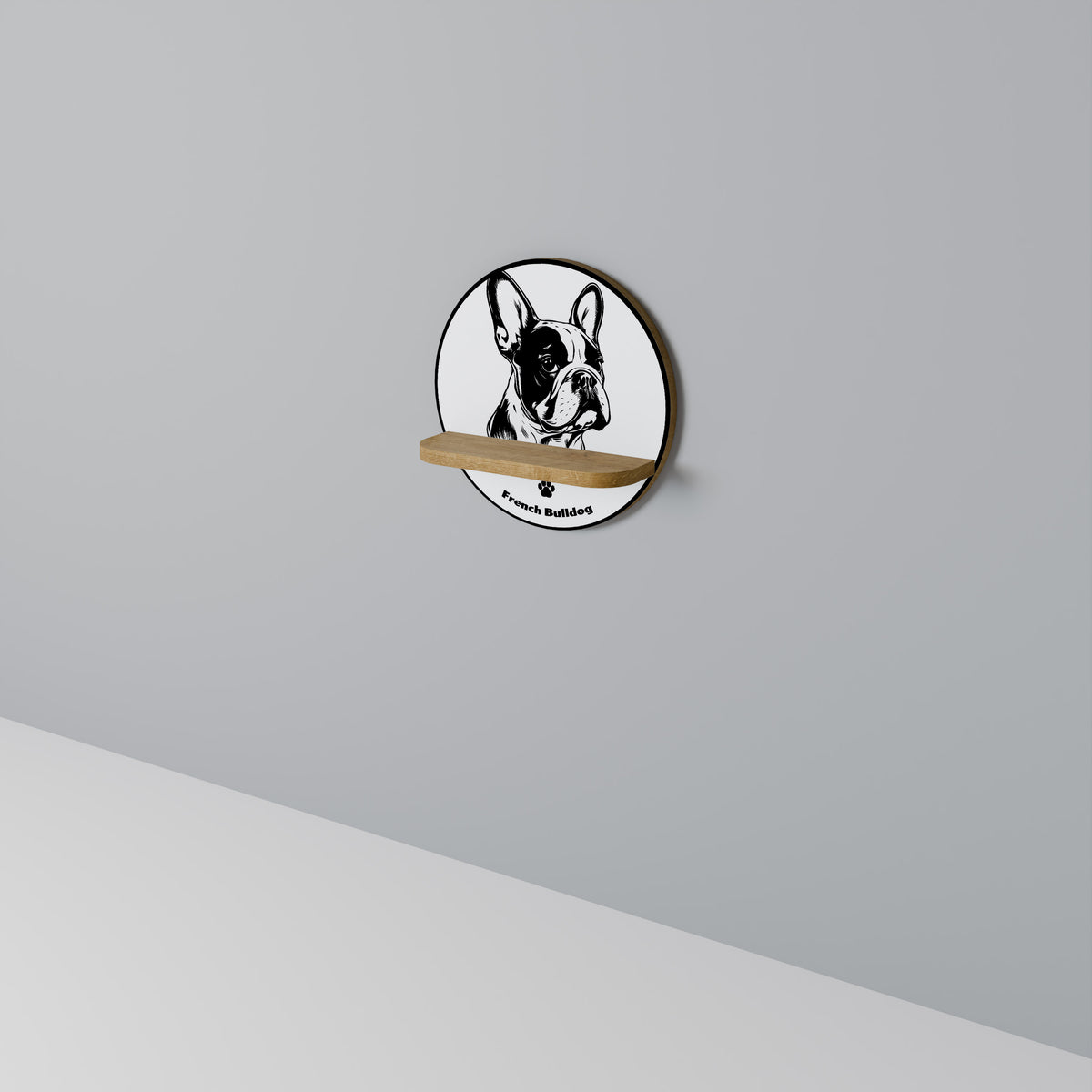 FRENCH BULLDOG Διακοσμητικό Ράφι Art Shelf