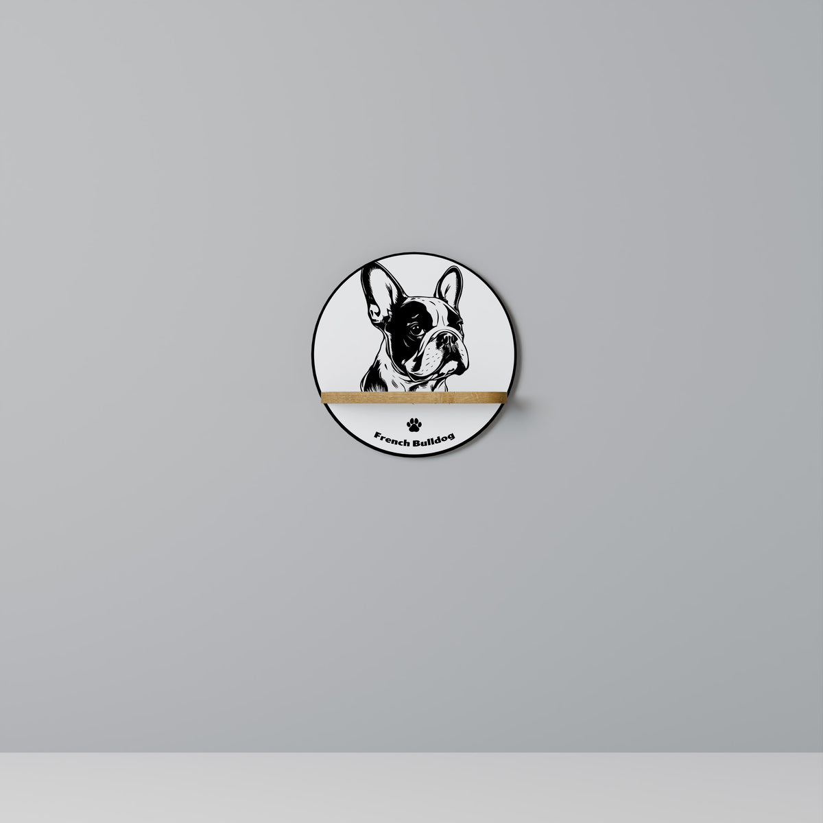 FRENCH BULLDOG Διακοσμητικό Ράφι Art Shelf