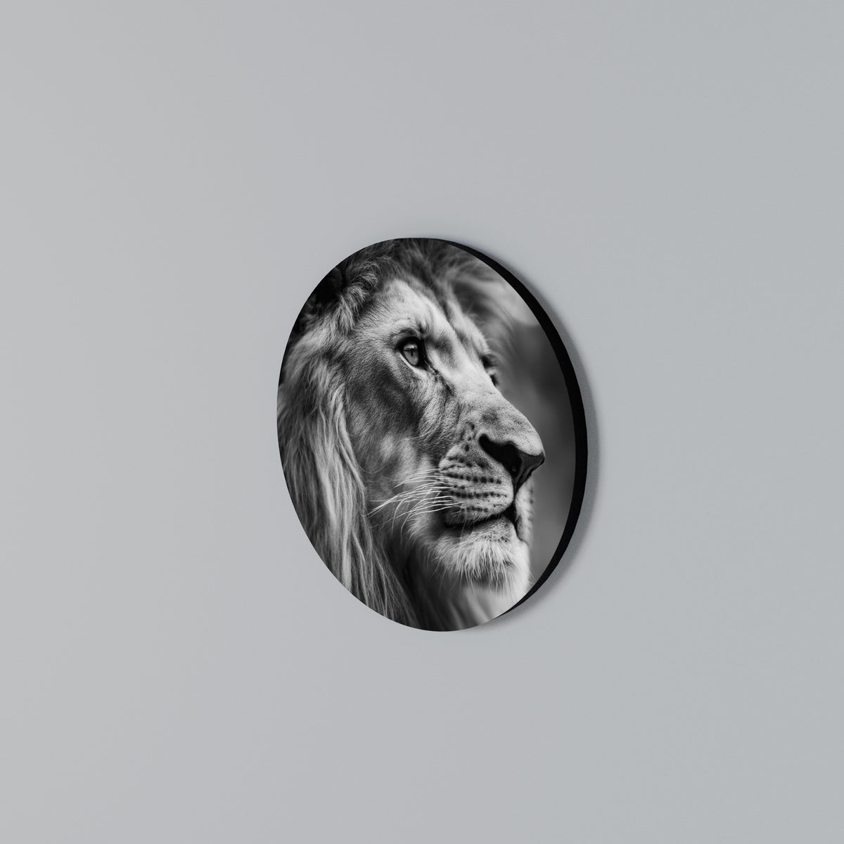 ROYAL REFLECTION Στρογγυλός πίνακας ζωγραφικής