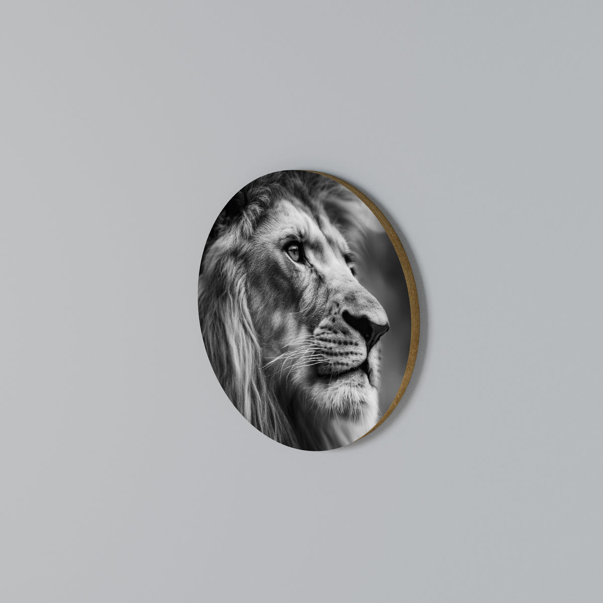 ROYAL REFLECTION Στρογγυλός πίνακας ζωγραφικής