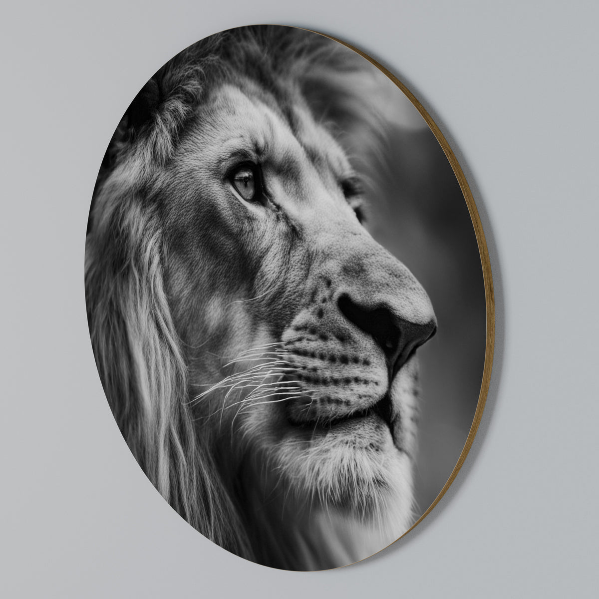 ROYAL REFLECTION Στρογγυλός πίνακας ζωγραφικής