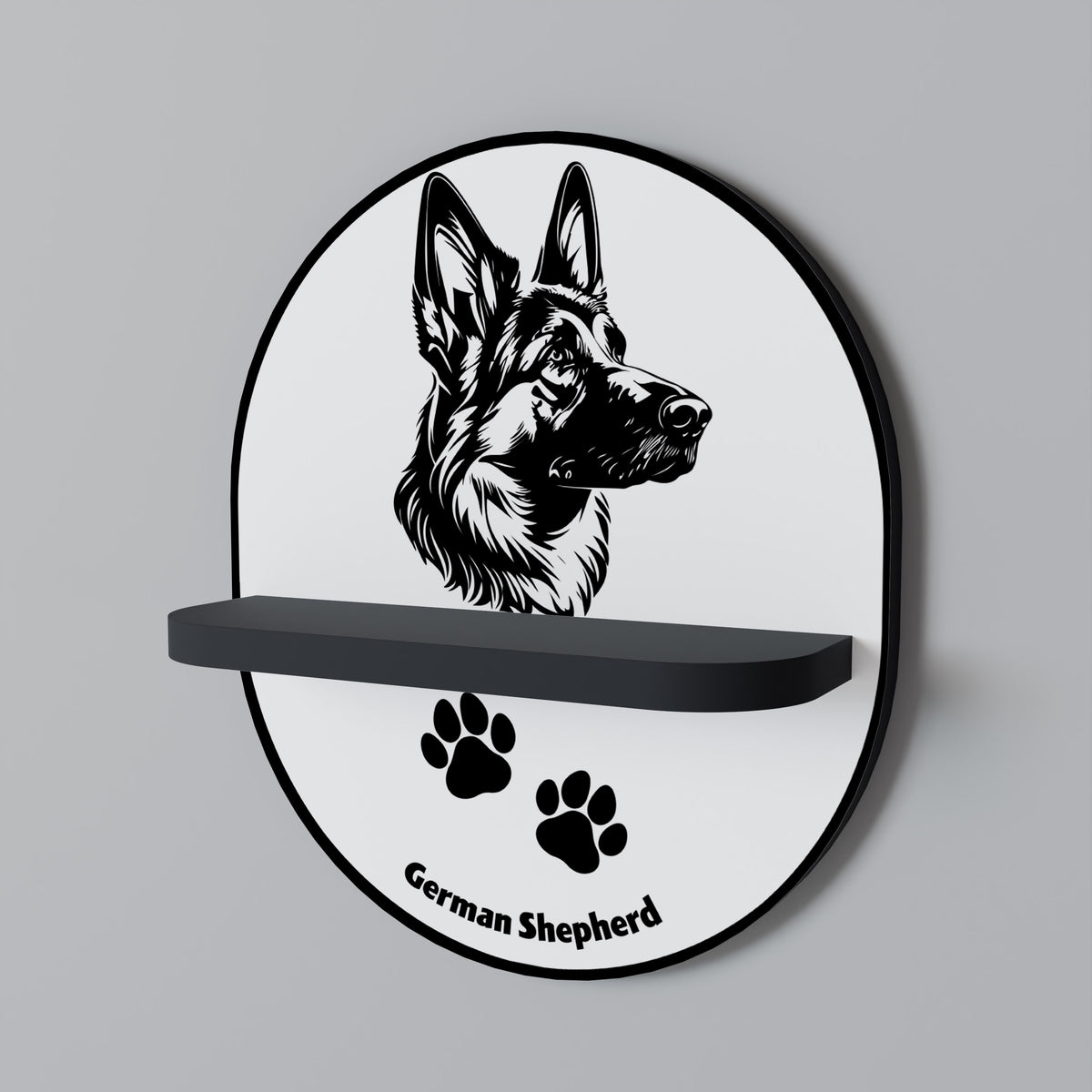 GERMAN SHEPARD Διακοσμητικό Ράφι Art Shelf