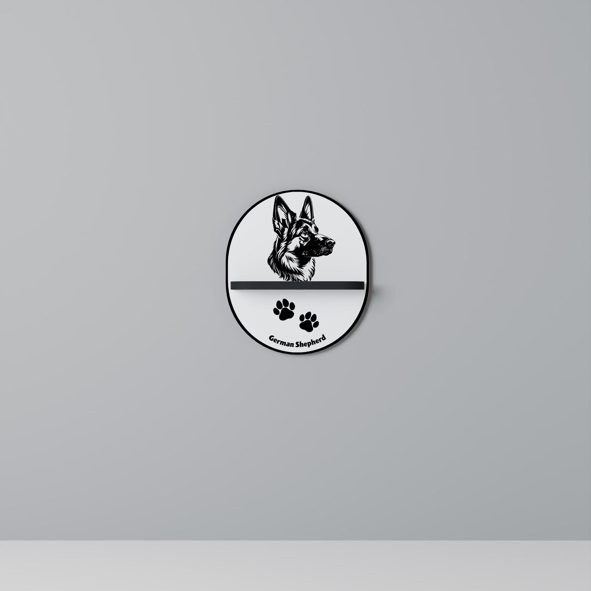 GERMAN SHEPARD Διακοσμητικό Ράφι Art Shelf